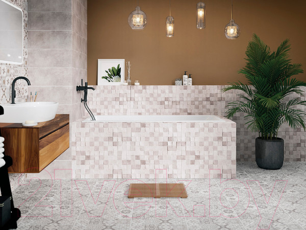 Изображение товара Плитка Cersanit Sonata C-SO4R092D (420x420, серый)