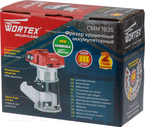 Изображение товара Фрезер Wortex CMM 1835 (CMM183502629)