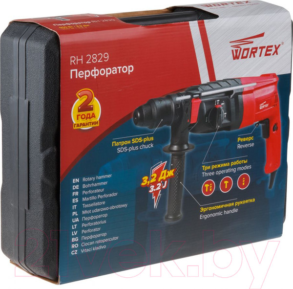 Изображение товара Перфоратор Wortex RH 2829 (RH282901129)