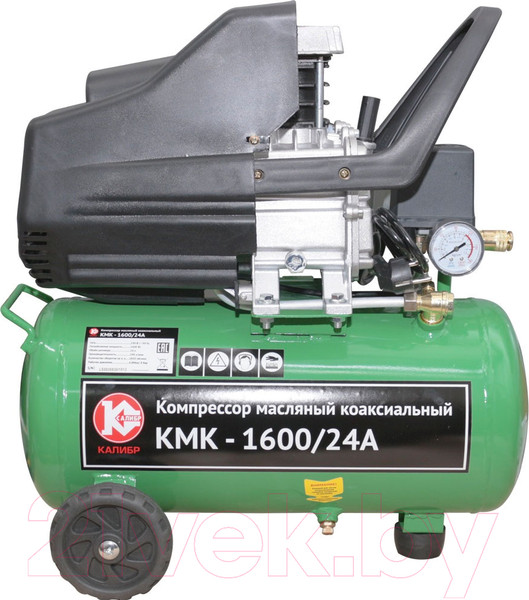 Изображение товара Воздушный компрессор Калибр КМК-1600/24А (50221)