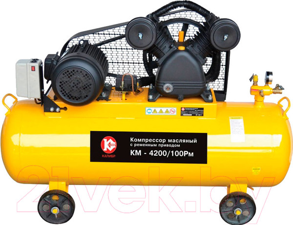 Изображение товара Воздушный компрессор Калибр КМ-4200/100РМ (50301)