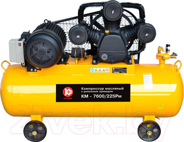Изображение товара Воздушный компрессор Калибр Мастер КМ-7600/225РМ (50303)