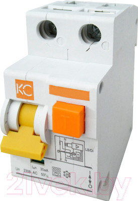 Изображение товара Дифференциальный автомат КС АВДТ-63/ДА-8 2р С 40А/30мА / 72607