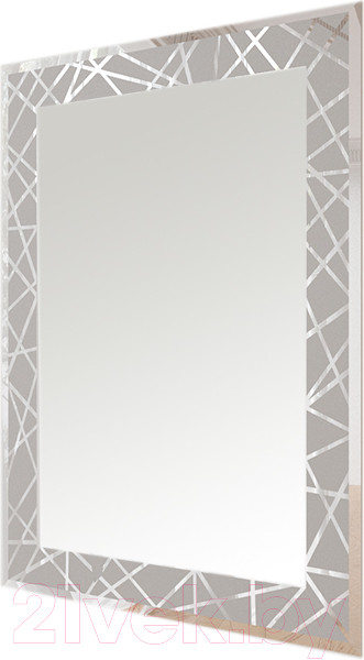 Изображение товара Зеркало Мебельград Z-03 прямоугольник 97.8x72.8 (с пескоструйной обработкой)