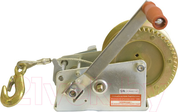 Изображение товара Лебедка ручная Калибр ЛБ-1100 (215111)