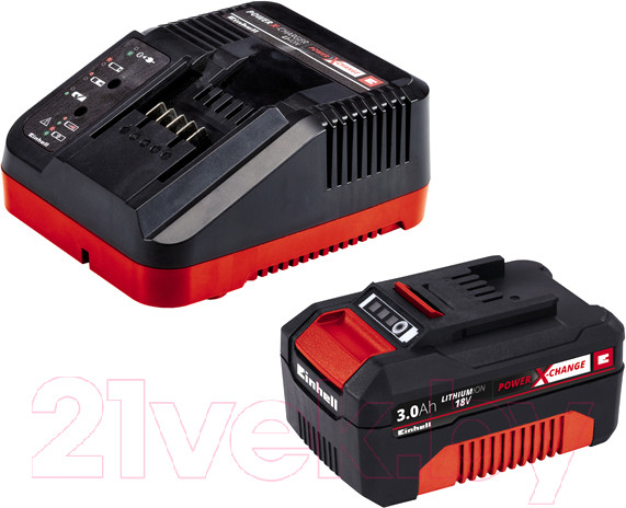 Изображение товара Газонокосилка аккумуляторная Einhell GE-CM 18/30 Li (3413155)
