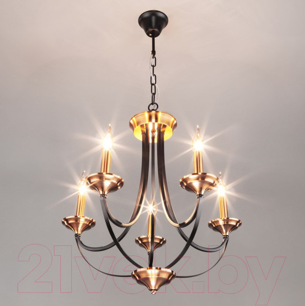 Изображение товара Люстра Евросвет 60098/5 (черный)