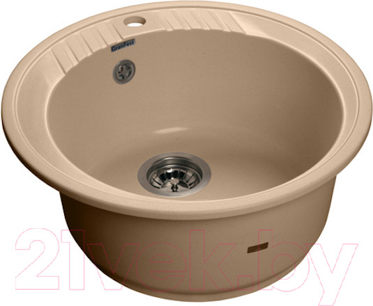 Изображение товара Мойка кухонная GranFest Rondo GF-R520 (топаз)
