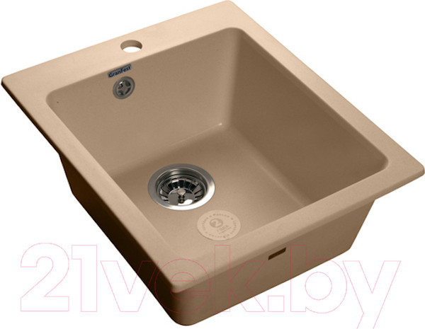 Изображение товара Мойка кухонная GranFest Practik GF-P505 (топаз)