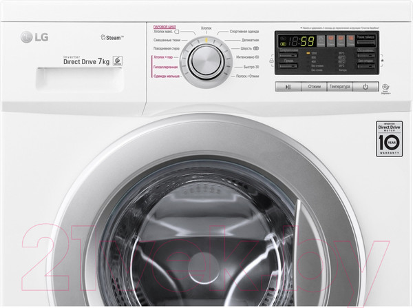 Изображение товара Стиральная машина LG Steam F1296HDS1