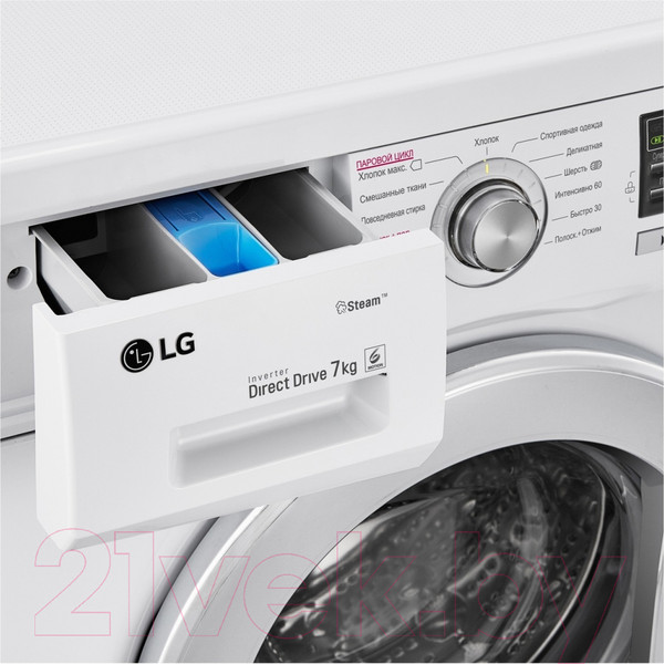 Изображение товара Стиральная машина LG Steam F1296HDS1