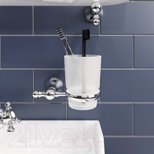 Изображение товара Стакан для зубной щетки и пасты IDDIS Retro RETSSG1I45