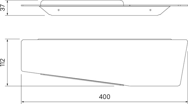 Изображение товара Полка для ванной IDDIS Slide SLIBS00I44