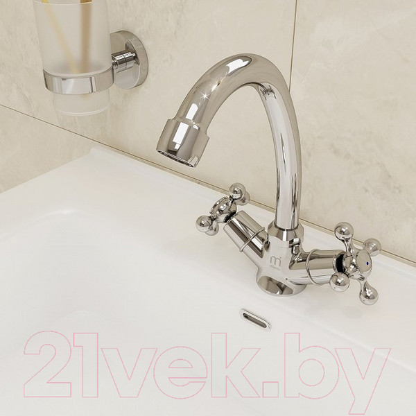 Изображение товара Смеситель Milardo Duplex DUPSB00M01