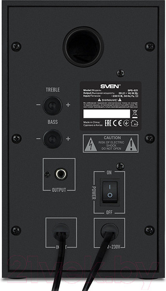 Изображение товара Мультимедиа акустика Sven SPS-621 (черный)