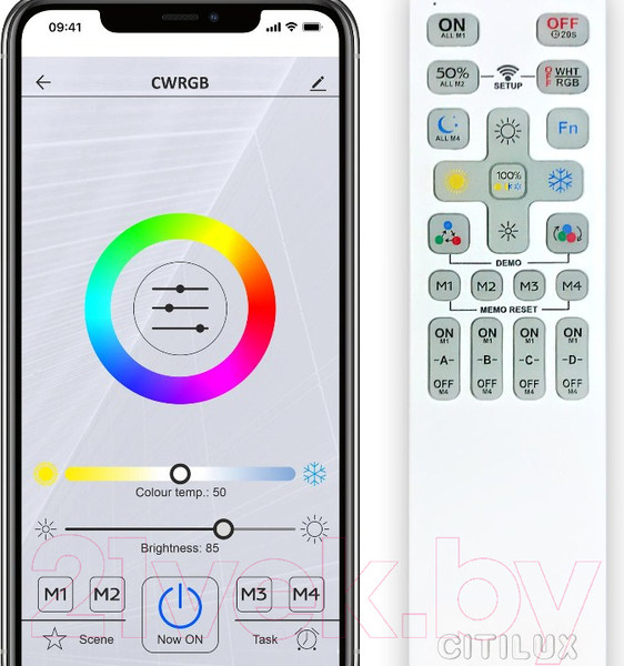 Изображение товара Потолочный светильник Citilux Старлайт CL703A30G