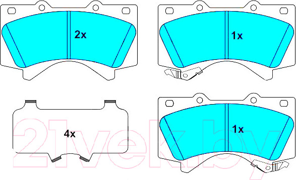 Изображение товара Тормозные колодки ATE 13046056182