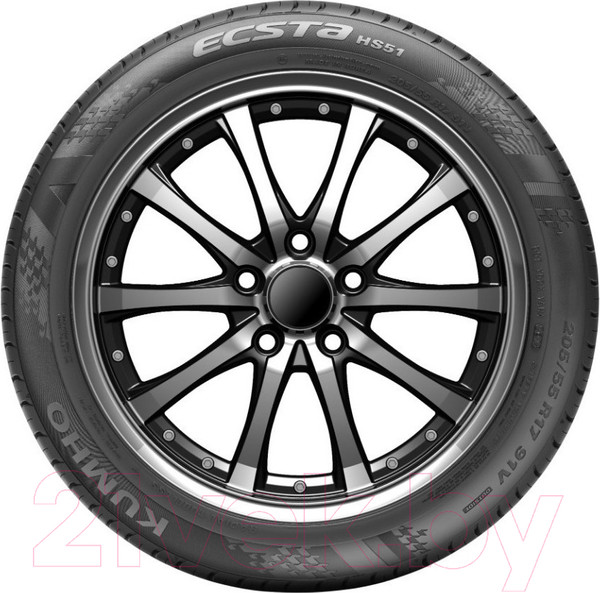 Изображение товара Летняя шина Kumho Ecsta HS51 205/55R15 88V
