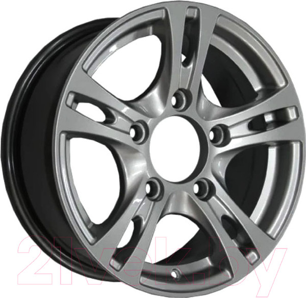 Изображение товара Литой диск SKAD Дюна 15x6.5" 5x139.7мм DIA 98.5мм ET 40мм Графит