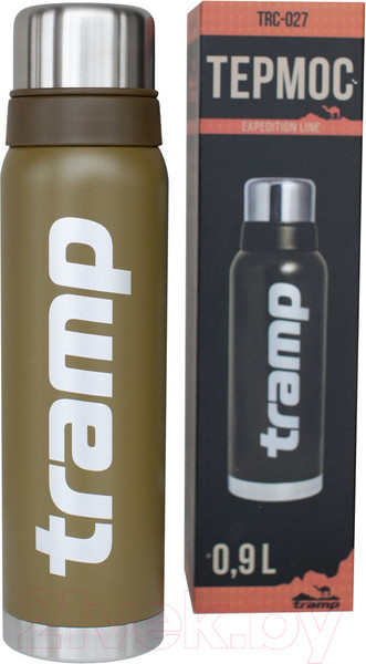 Изображение товара Термос для напитков Tramp Expedition Line / TRC-027о (0.9л, оливковый)