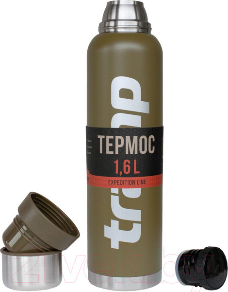 Изображение товара Термос для напитков Tramp Expedition Line / TRC-029о (1.6л, оливковый)