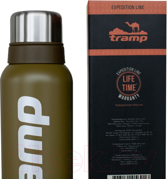 Изображение товара Термос для напитков Tramp Expedition Line / TRC-031о (0.75л, оливковый)