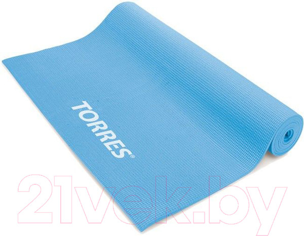 Изображение товара Коврик для йоги и фитнеса Torres YL10013 (голубой)