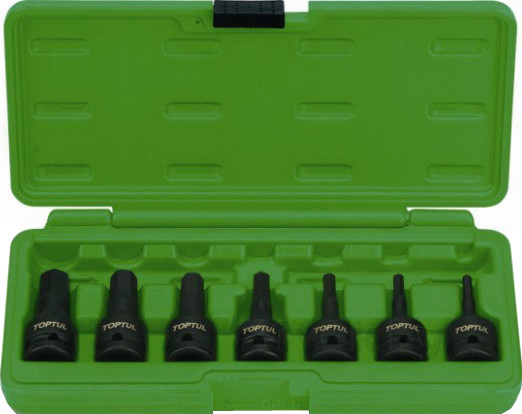 Изображение товара Набор головок слесарных Toptul GDAI0702 (7 предметов)