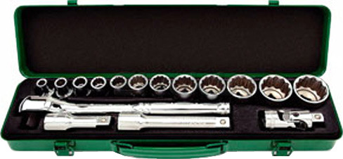 Изображение товара Универсальный набор инструментов Toptul GCAD1604 (16 предметов)