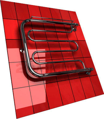 Изображение товара Полотенцесушитель водяной Двин D с полочкой 50x50 (1")