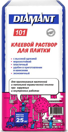 Изображение товара Клей для плитки Diamant 101 (25кг)
