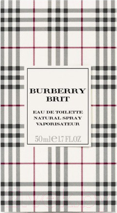 Изображение товара Туалетная вода Burberry Brit (50мл)