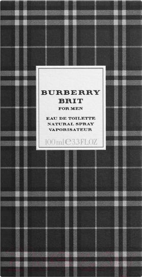 Изображение товара Туалетная вода Burberry Brit For Mеn (100мл)