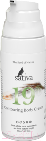 Изображение товара Крем антицеллюлитный Sativa №19 моделирующий (50мл)