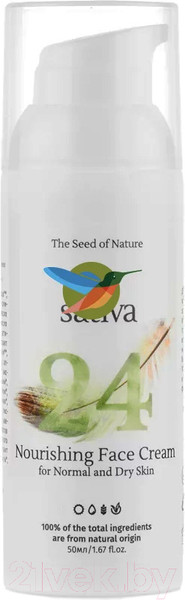 Изображение товара Крем для лица Sativa №24 питательный (50мл)
