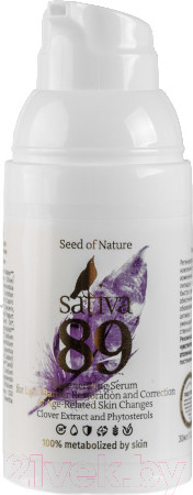 Изображение товара Сыворотка для лица Sativa №89 регенерирующая (30мл)