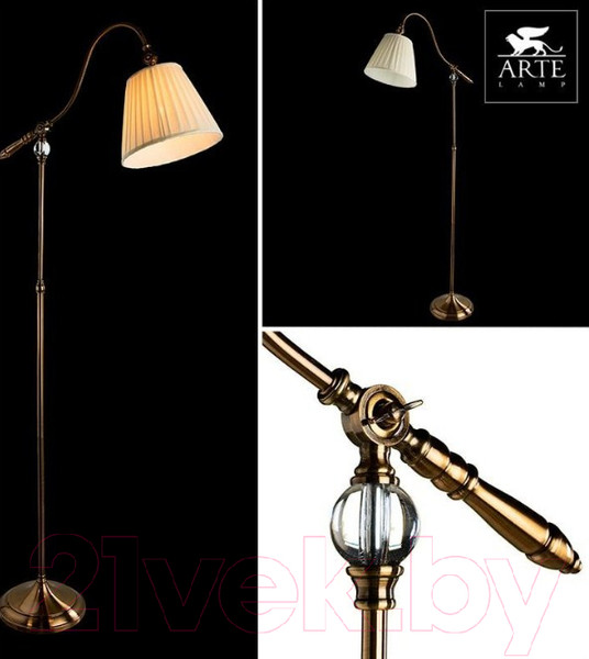 Изображение товара Торшер Arte Lamp Seville A1509PN-1PB