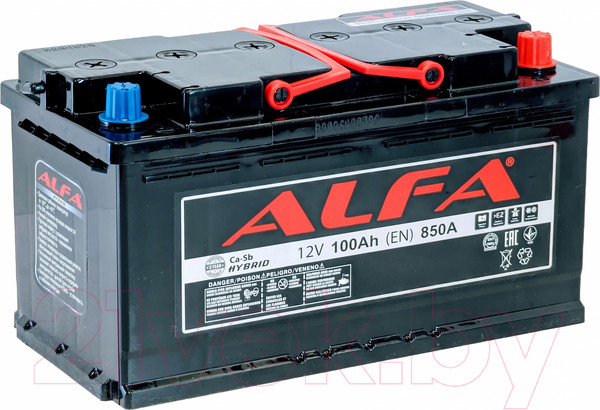 Изображение товара Автомобильный аккумулятор ALFA battery Hybrid R (100 А/ч)