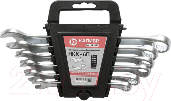 Изображение товара Набор ключей Калибр НКК-6П
