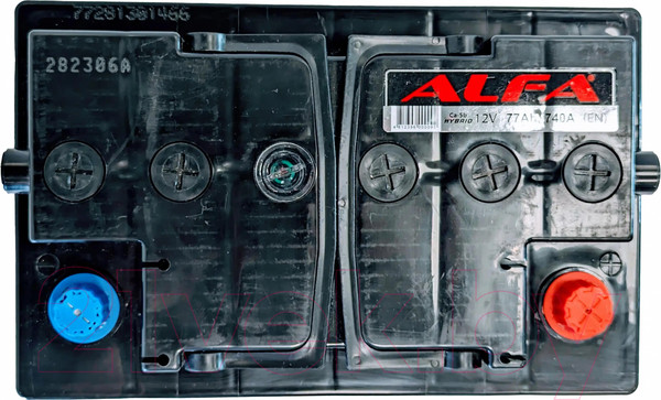 Изображение товара Автомобильный аккумулятор ALFA battery Hybrid R (77 А/ч)