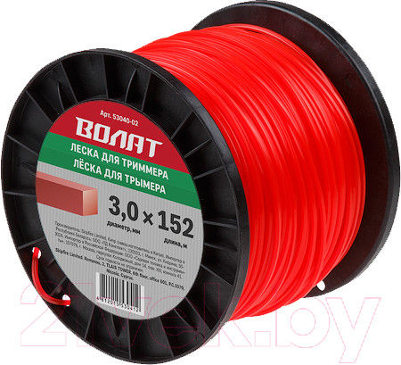 Изображение товара Леска для триммера Волат 53040-02