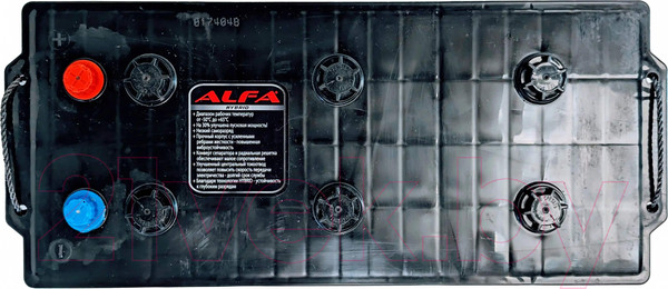 Изображение товара Автомобильный аккумулятор ALFA battery Евро L (190 А/ч)