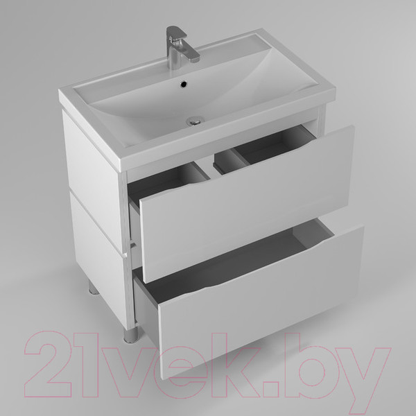 Изображение товара Тумба с умывальником Briz Милана Фостер 70