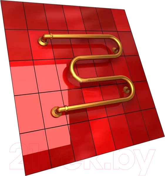 Изображение товара Полотенцесушитель водяной Двин M CS 50x70 (золотистый металлик)