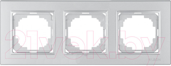 Изображение товара Рамка для выключателей и розеток Nilson Alegra 25110093