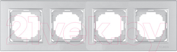 Изображение товара Рамка для выключателей и розеток Nilson Alegra 25110094