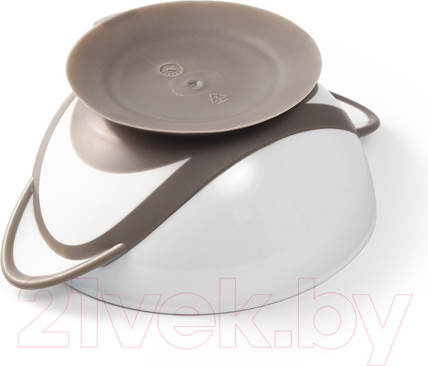 Изображение товара Набор посуды для кормления BabyOno 6м+ / 1063 (серый)