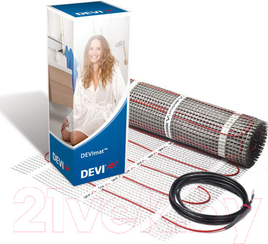 Изображение товара Теплый пол электрический Devi DEVIcomfort 150T 10кв.м (с терморегулятором Д-530)