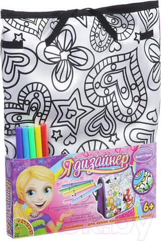 Изображение товара Набор для творчества Bondibon Рюкзак для раскрашивания / ВВ1525