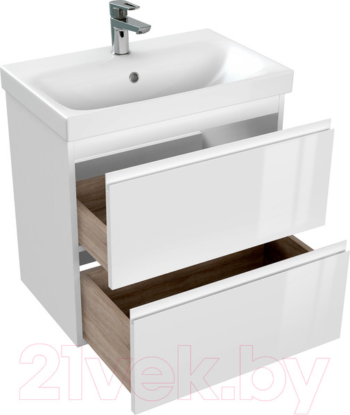 Изображение товара Тумба под умывальник Cersanit Moduo / SB-SZ-MOD-MO60Sl/Wh